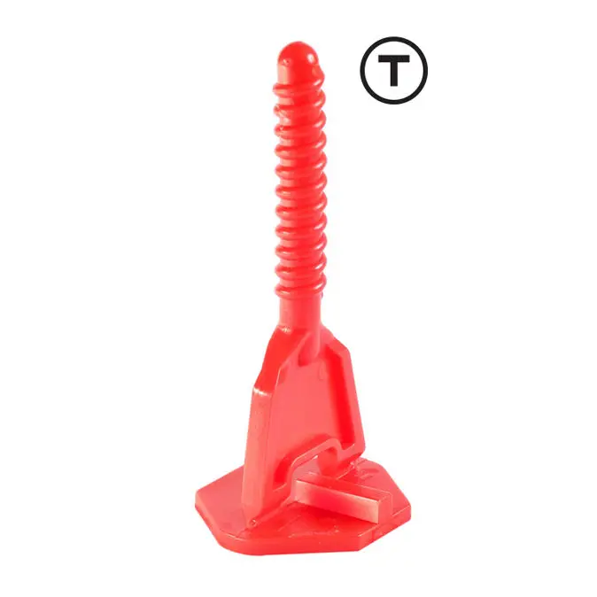 Raimondi Tile Spacer Clips RLS VITE with "T" Shape 1/8" for 3 to 15 mm Thick Tiles (Pack of 300)
