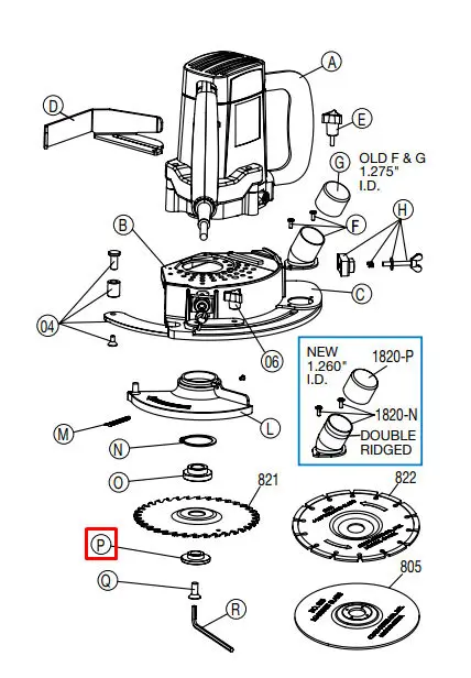Crain - Blade Clamp for no. 812