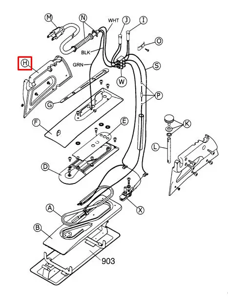 Crain - Handle Set with Screws for no. 920