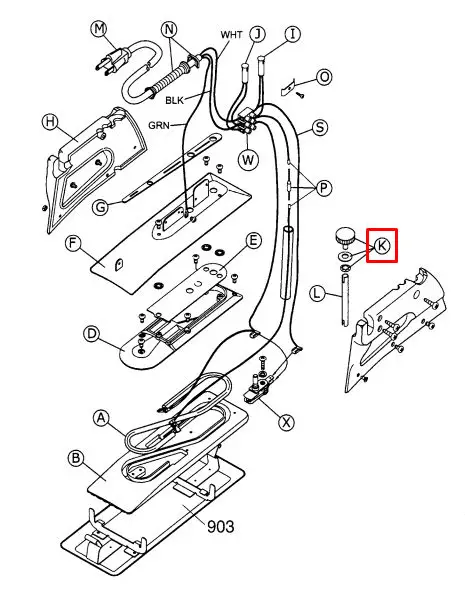 Crain - Dial Knob with Washers for no. 920