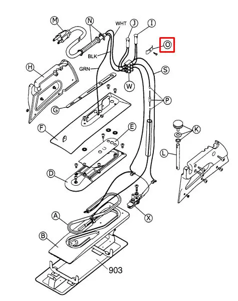 Crain - Light Holder and Screw for no. 920
