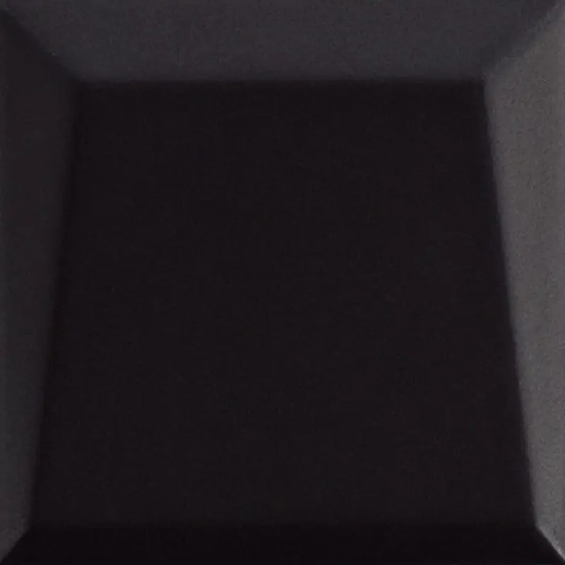 Centura Wall Tiles Up Fabbrica Lingotto Black Matte 4" x 4"
