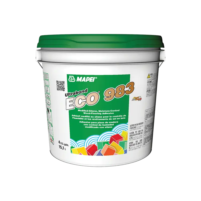 Mapei - Ultrabond ECO 983 Modified-Silane Moisture-Control Wood-Flooring Adhesive - 15.1 L
