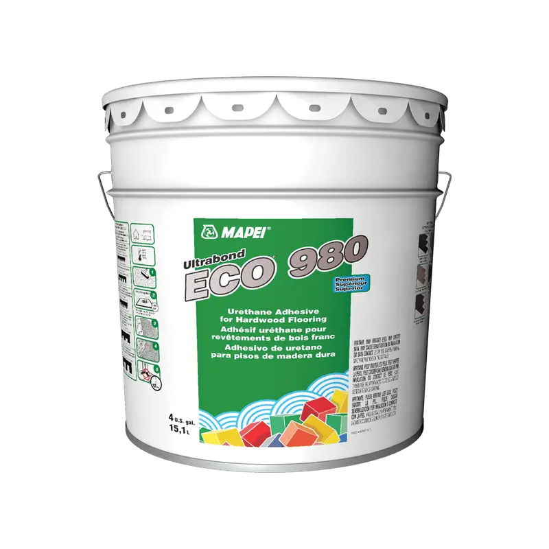 Mapei - Ultrabond Eco 980 Premium Urethane Adhesive for Hardwood Flooring 4 gal
