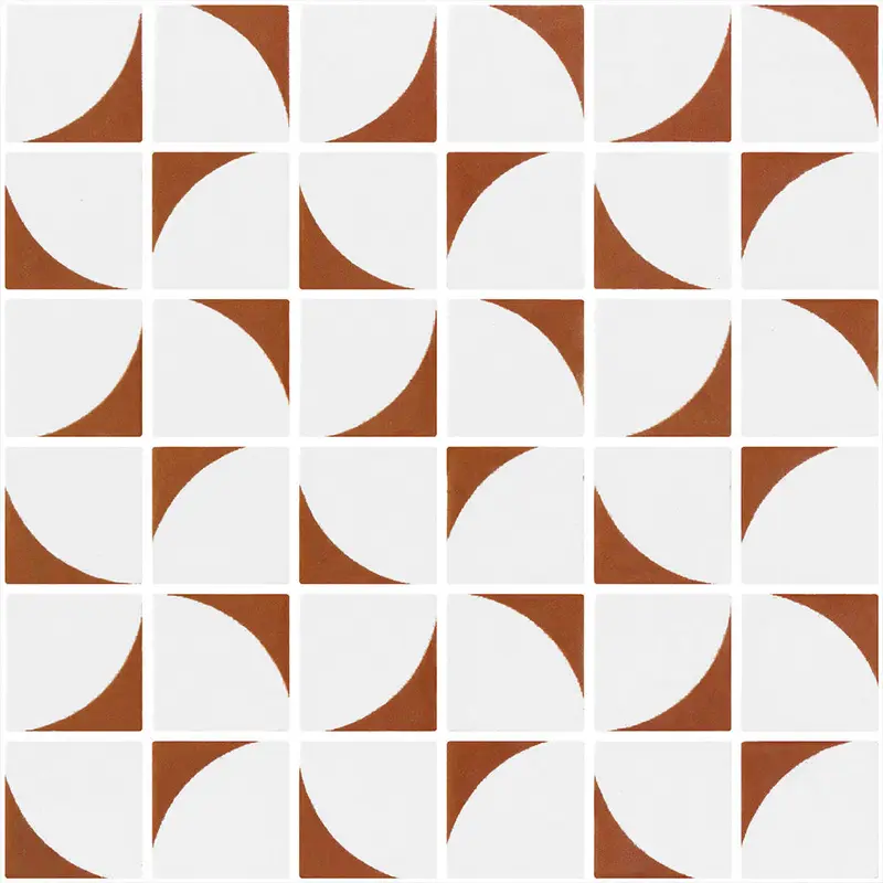 Centura Mosaic Penta Memphis Ginger Matte 12" x 12"