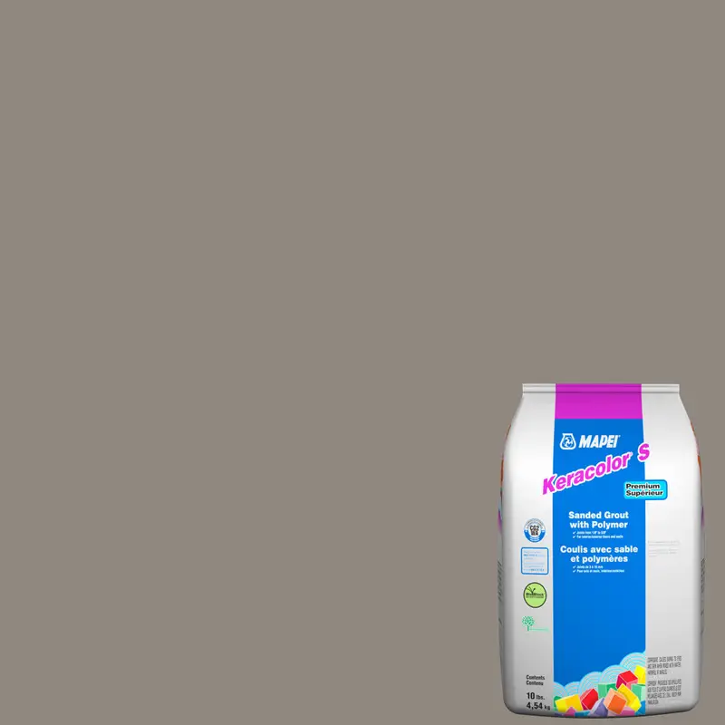 Mapei - Keracolor S Sanded Grout with Polymer #02 Pewter 10 lb