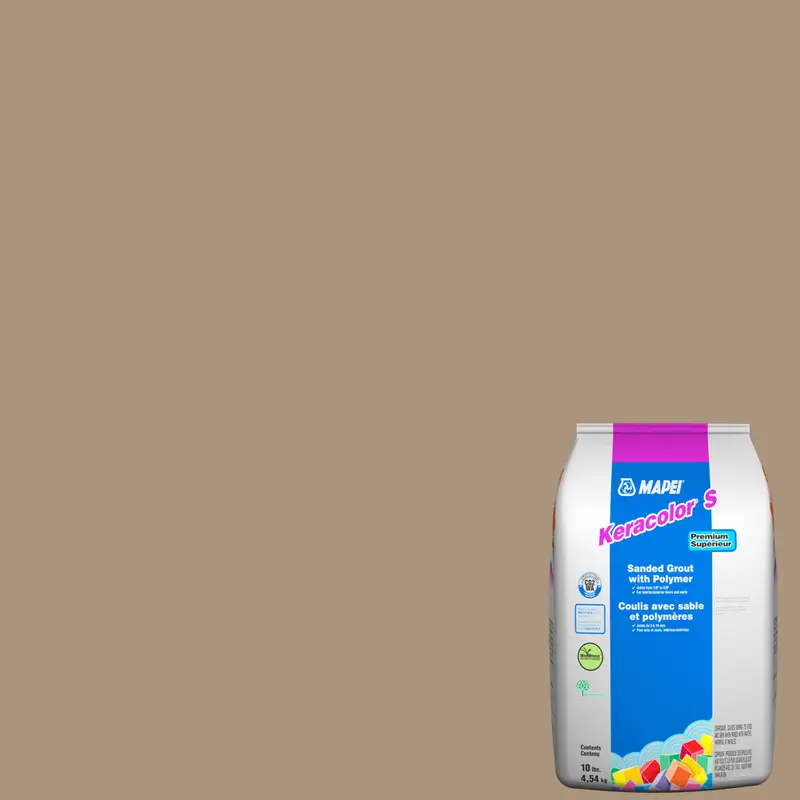 Mapei - Keracolor S Sanded Grout with Polymer #5005 Chamois 10 lb