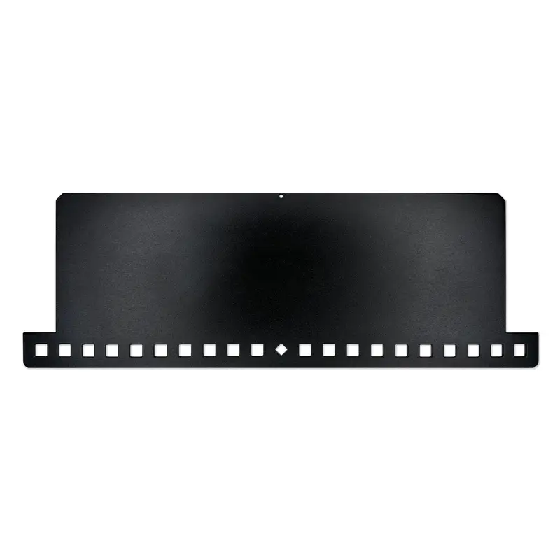 Übertile - Shower Shelf for Niche Rectangle Aluminum Matte Textured Black 4-5/8" x 13-9/16"