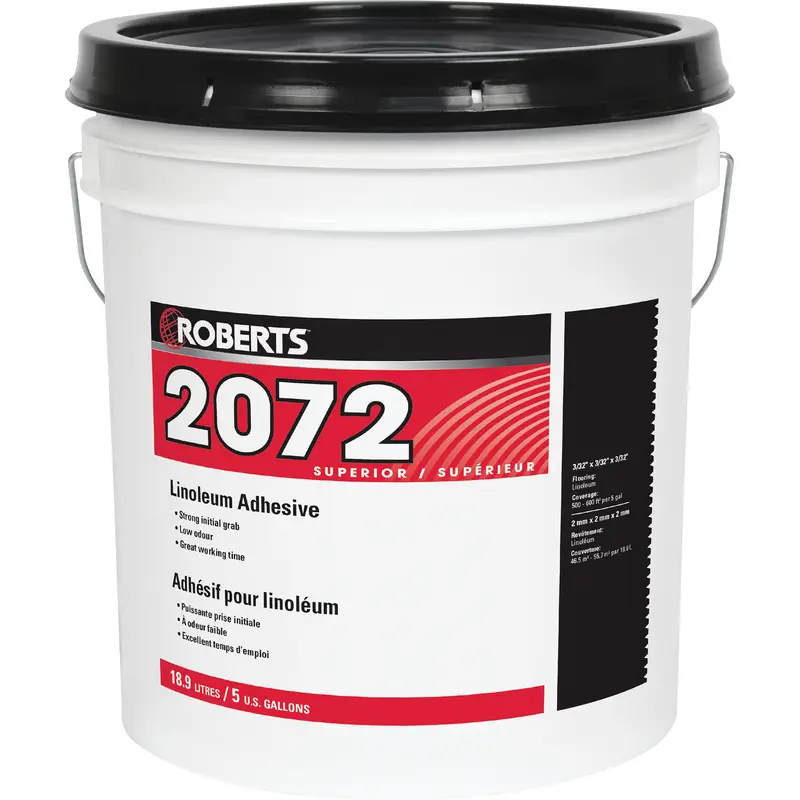Roberts - Superior Adhesive 2072 (3072) for Linoleum 5 gal