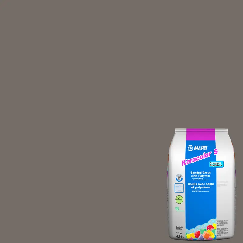 Mapei - Keracolor S Sanded Grout with Polymer #09 Grey 10 lb