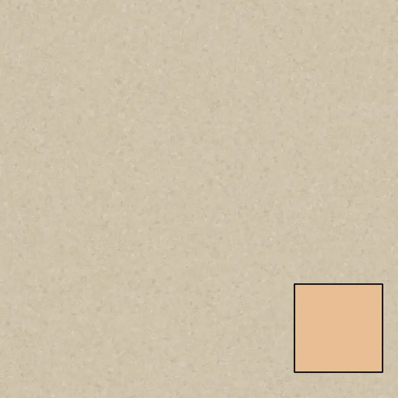 Tarkett Homogeneous Vinyl Roll Melodia #767 Sand 6.56' - 2 mm (Sold in Sqyd)