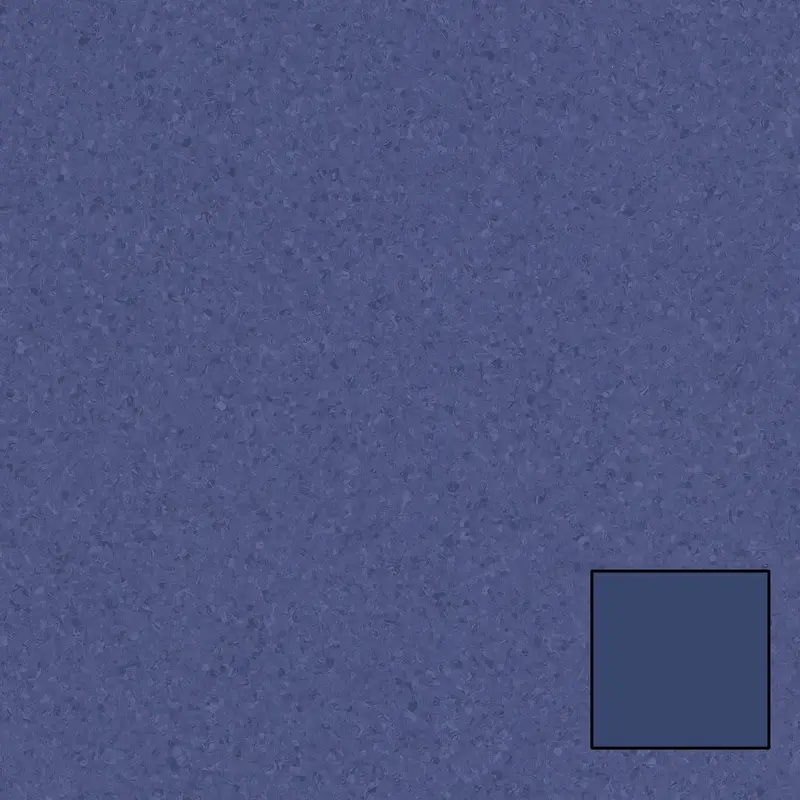 Tarkett Homogeneous Vinyl Roll Melodia #775 Midnight Blue 6.56' - 2 mm (Sold in Sqyd)