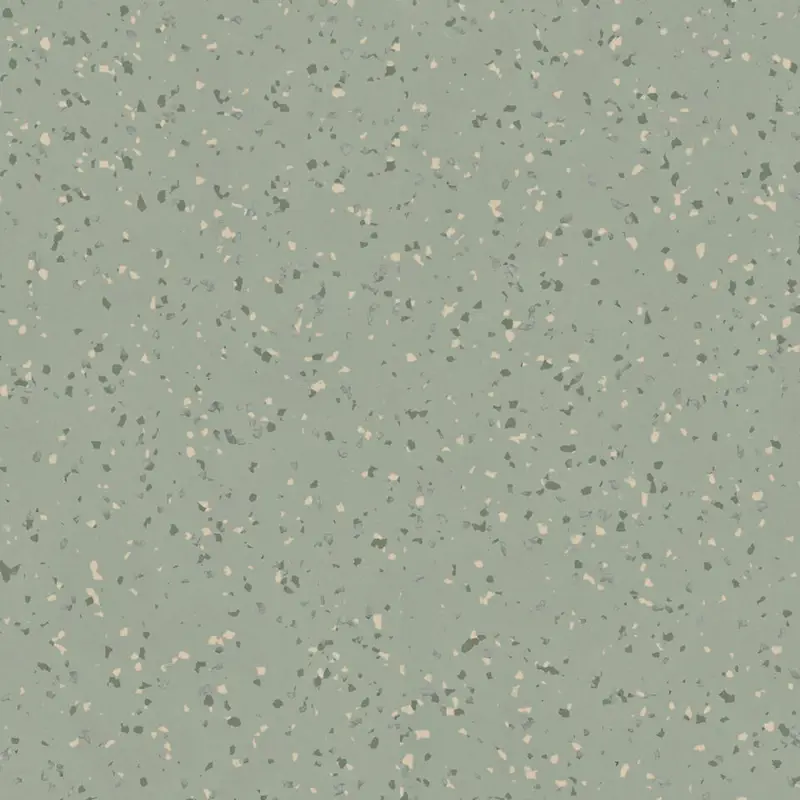 Homogeneous Vinyl Roll iQ Eminent Dusty Green 6-1/2' - 2 mm (Sold in Sqyd)