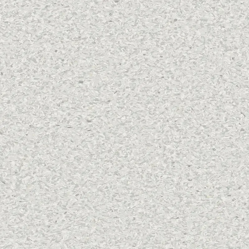 Homogeneous Vinyl Roll iQ Granit #124 White Grey 6' 6" - 2 mm (Sold in Sqyd)