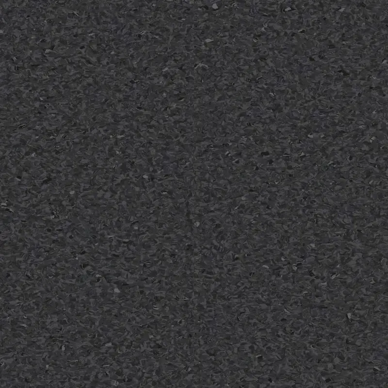 Homogeneous Vinyl Roll iQ Granit #211 Black 6' 6" - 2 mm (Sold in Sqyd)