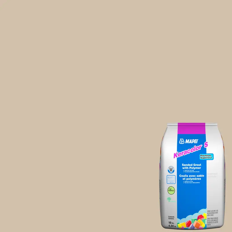 Mapei - Keracolor S Sanded Grout with Polymer #15 Bone 10 lb