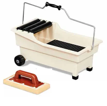Raimondi Wash Bucket Pulirapid with Sweepex Sponge 5.3 gal