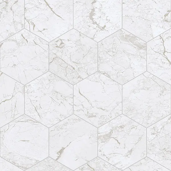 Tarkett Vinyl Sheet TruTEX Nero Hex White 12' - 2 mm (Sold in Sqyd)