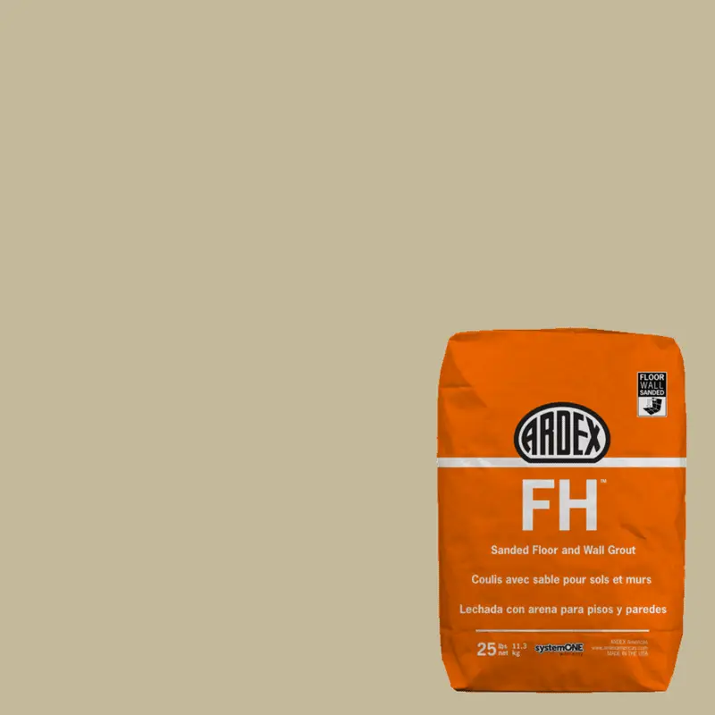 Ardex - FH Sanded Floor & Wall Grout - Natural Almond #09 - 25 lb