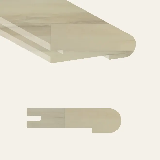 Beaulieu Vinyl Rapido Aprillia Stair Nose 94"