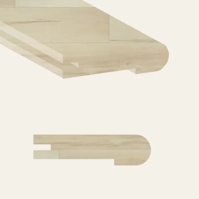 Beaulieu Vinyl Seaside Nature Levantine Stair Nose 94"