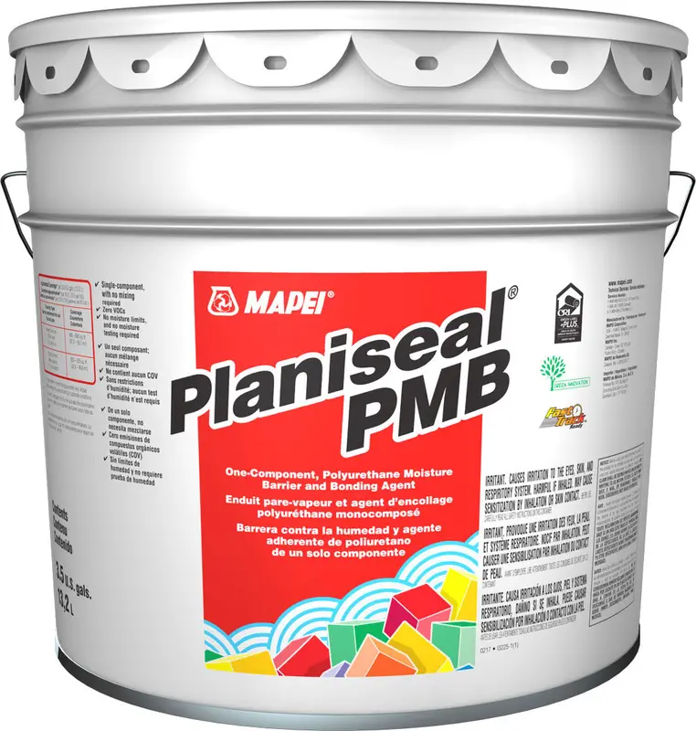 Mapei - Moisture Barrier & Bonding Agent Planiseal PMB One-Component Polyurethane Pail 13.2 L