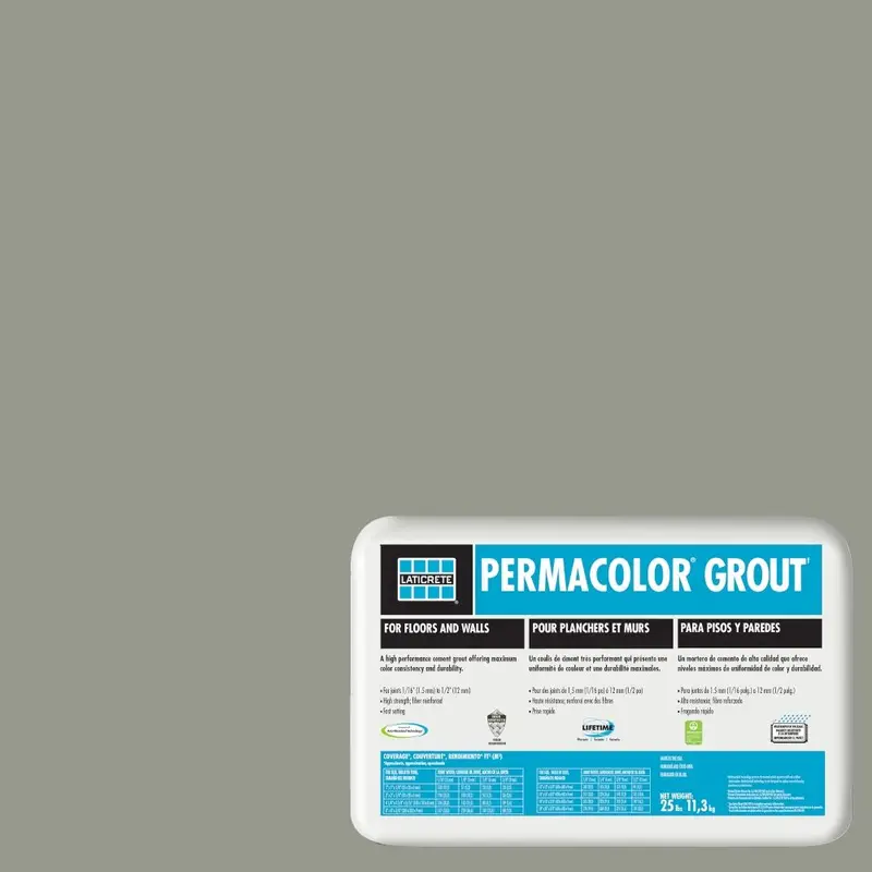 Laticrete - Permacolor Grout #24 Natural Grey 25 lb