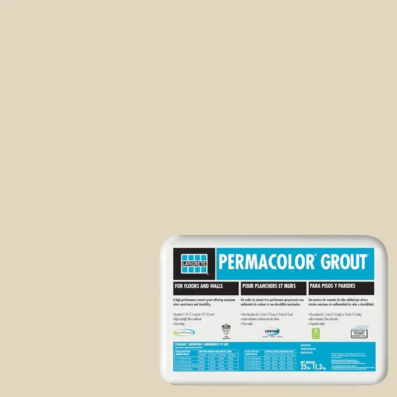 Laticrete - Permacolor Grout #39 Mushroom 25 lb