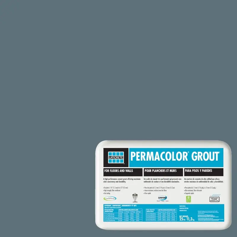 Laticrete - Permacolor Grout #53 Twilight Blue 25 lb