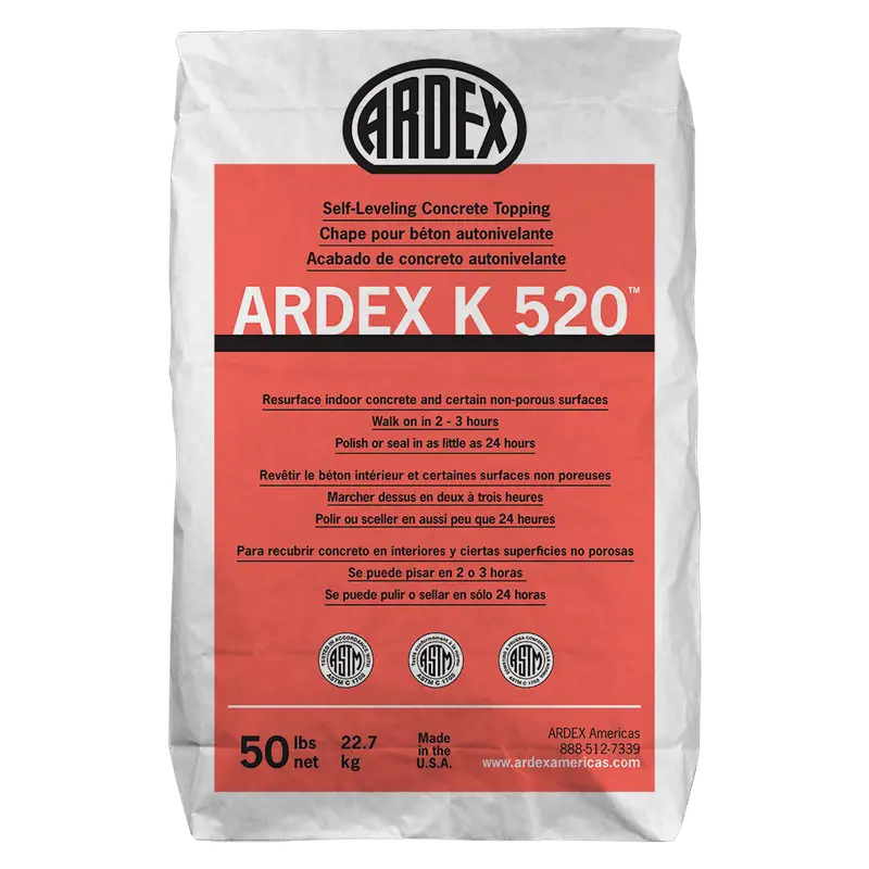 Ardex - K 520 Self-Leveling Concrete Topping - 50 lb