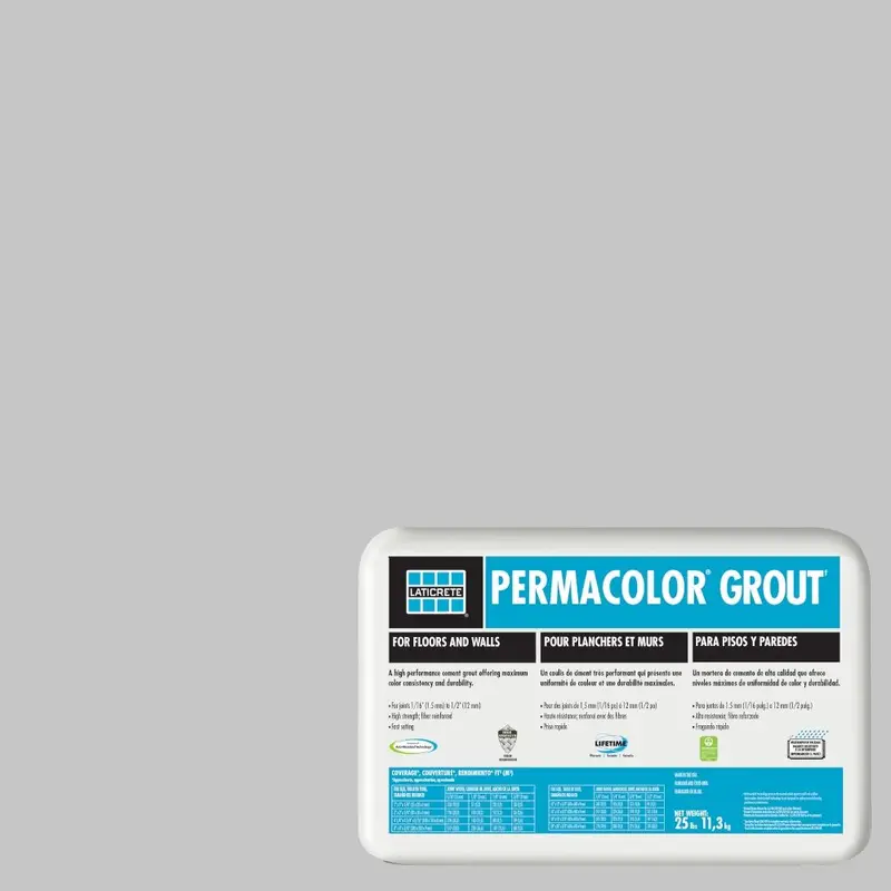 Laticrete - Permacolor Grout #89 Smoke Grey 25 lb
