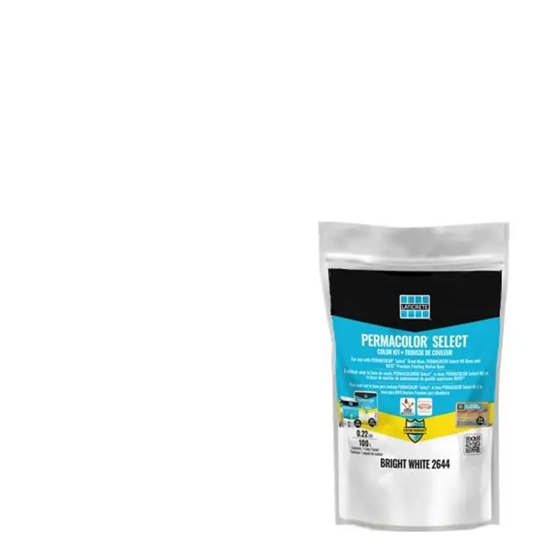 Laticrete - Permacolor Select Color Kit #44 Bright White Grout Colorant 0.23 kg (Pack of 10)