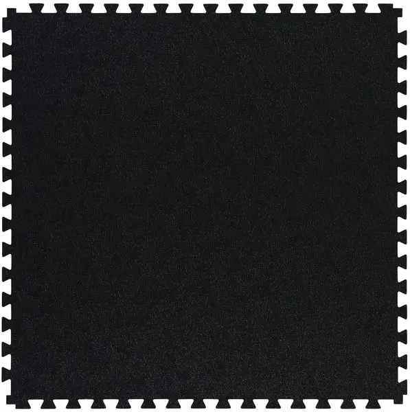 Gerflor Vinyl Tile GTI MAX Connect #0236 Black Loose Lay 25" x 25"