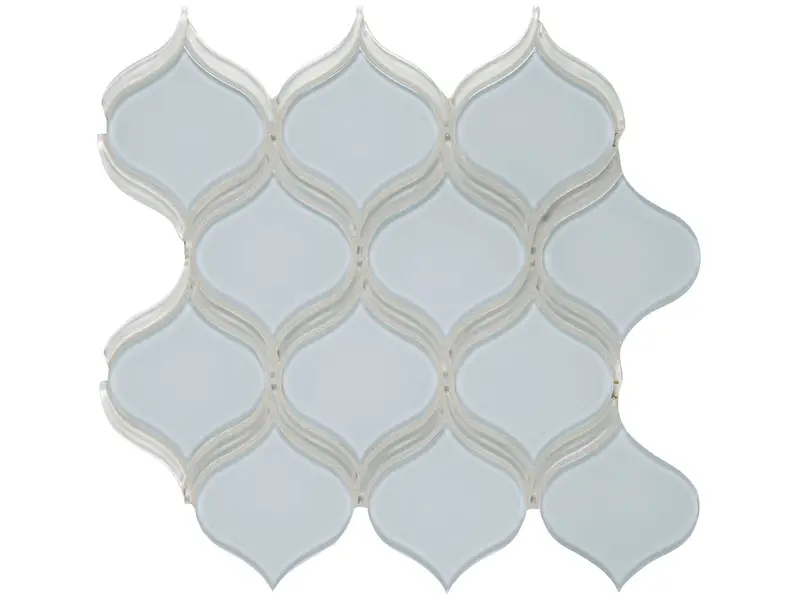 Anatolia - Glass Mosaic Element Skylight Arabesque 12" x 12"