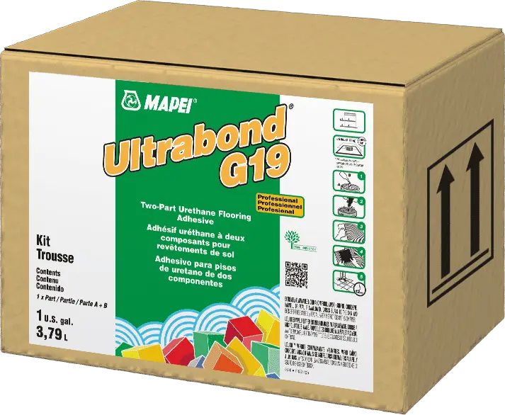 Mapei - Ultrabond G19 Professional Two-Part Urethane Flooring Adhesive - 3.79 L