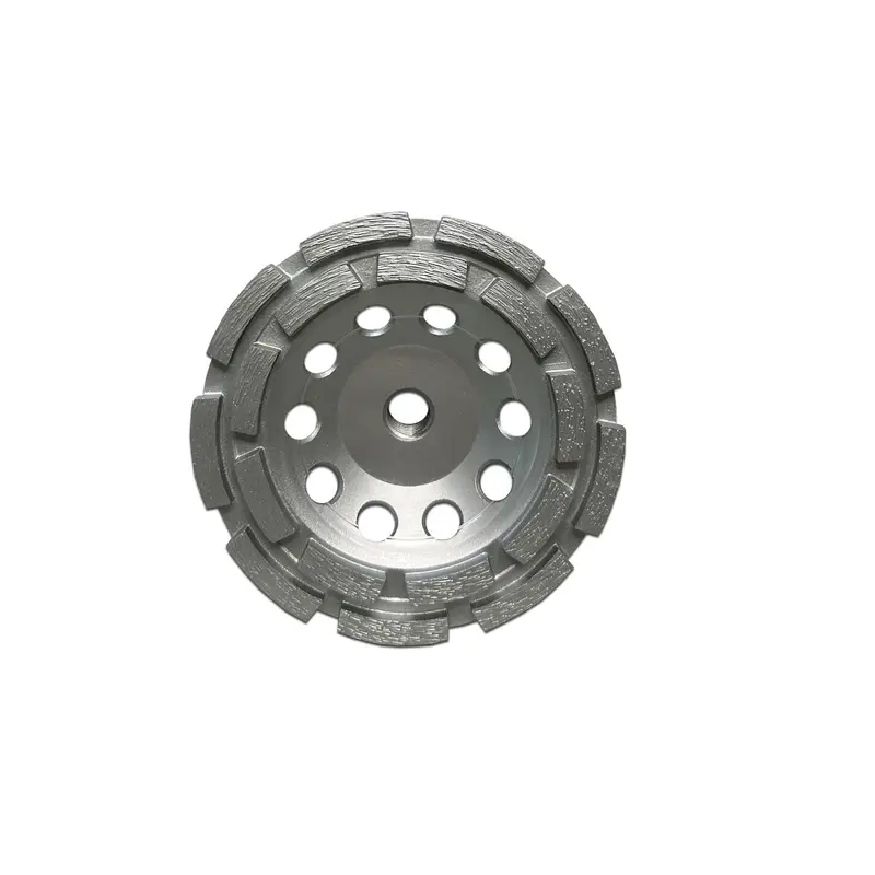 Übertile - Wet/Dry Diamond Segmented Double Row Cup Wheel Uberblade 5" for Concrete and Brick