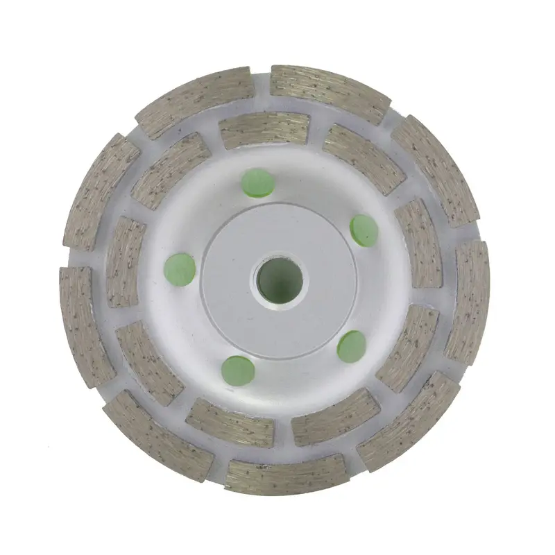 EAB - Professional Diamond Blade Specialty Cup Wheel Segmented Double Row Concrete 4-1/2"