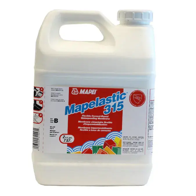 Mapei - Mapelastic 315 Cement-Based Crack Isolation & Waterproofing Membrane Latex 7.57 L