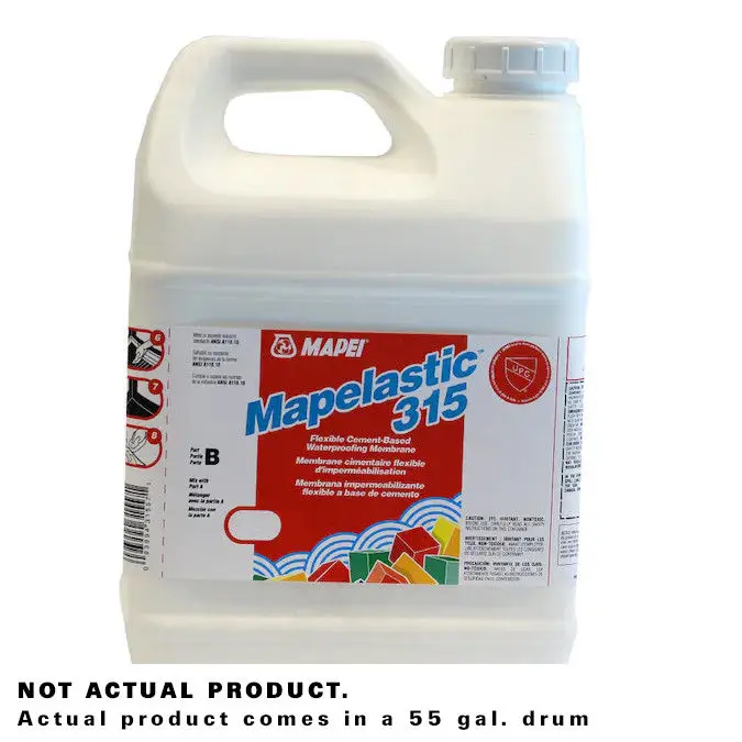 Mapei - Mapelastic 315 Cement-Based Crack Isolation & Waterproofing Membrane Latex 208 L