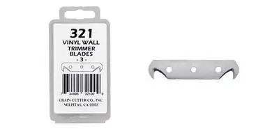 Crain - Vinyl Wall Trimmer Knife Blade (Pack of 3)