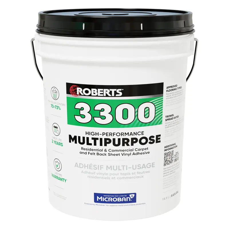 Roberts - High Performance Multipurpose Adhesive - 5 Gal. ( 18.9 L)