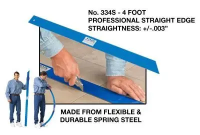 Crain - Professional Straight Edge - 4'