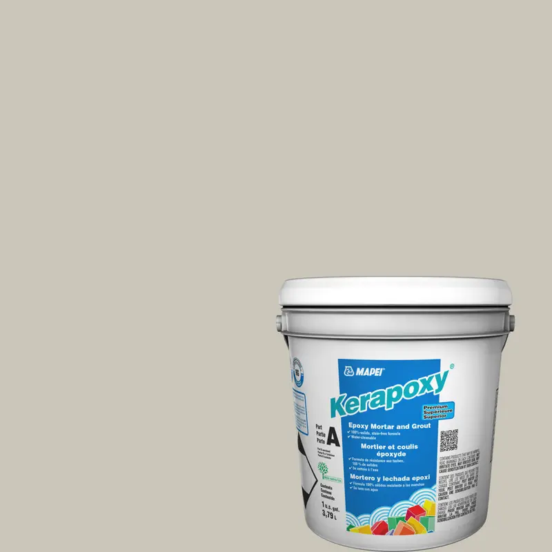 Mapei - Kerapoxy Kit Premium Epoxy Grout #5001 Alabaster 3.79 L