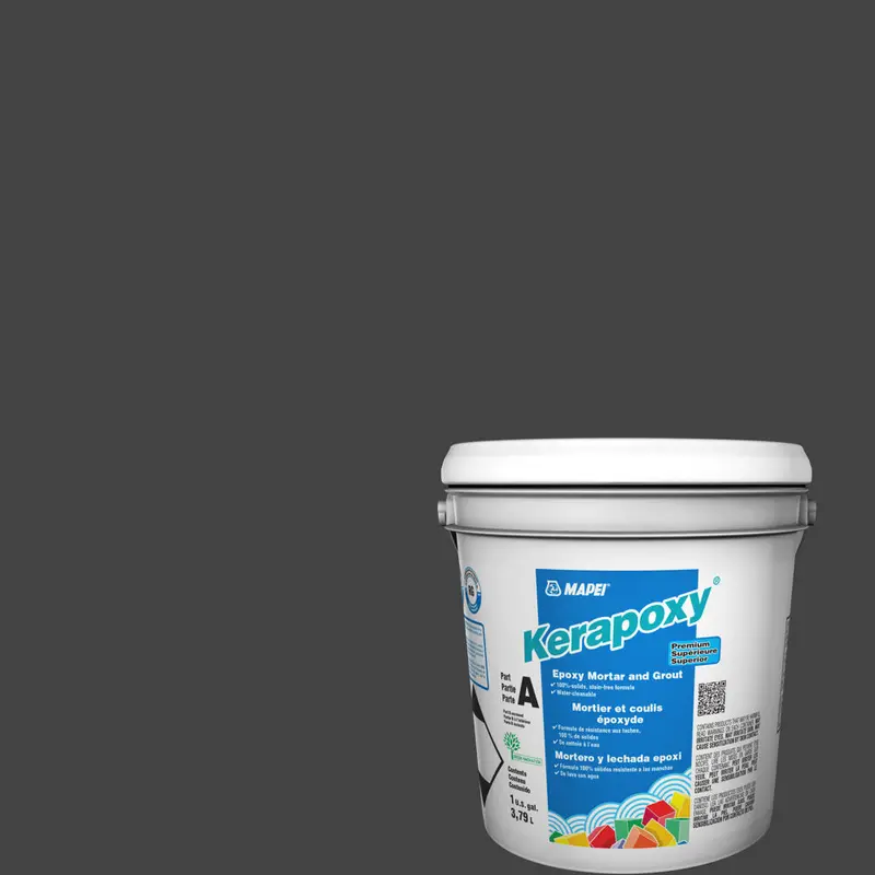 Mapei - Kerapoxy Kit Premium Epoxy Grout #5010 Black 3.79 L