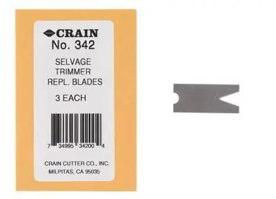Crain - Selvage Trimmer Replacement Blade (Pack of 3)