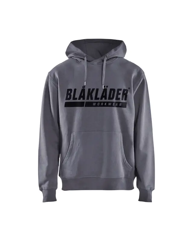 Blaklader Hooded Sweatshirt with print Grey Profile - Size M