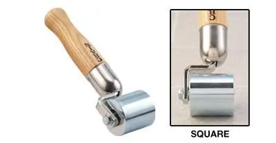 Crain - Square Edge Seam Roller - Short 6"