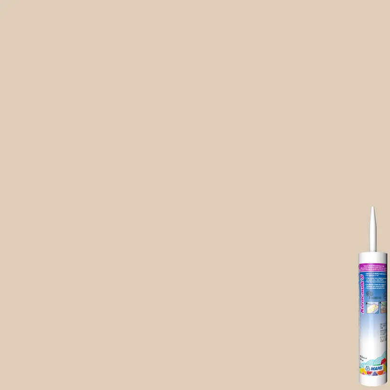 Mapei - Keracaulk S Sanded Siliconized Acrylic Caulk #5049 Light Almond 311 mL