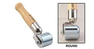 Crain - Round Edge Seam Roller - Short 6"
