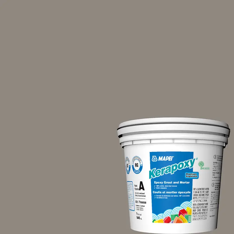 Mapei - Kerapoxy Kit Premium Epoxy Grout #5002 Pewter 946 mL
